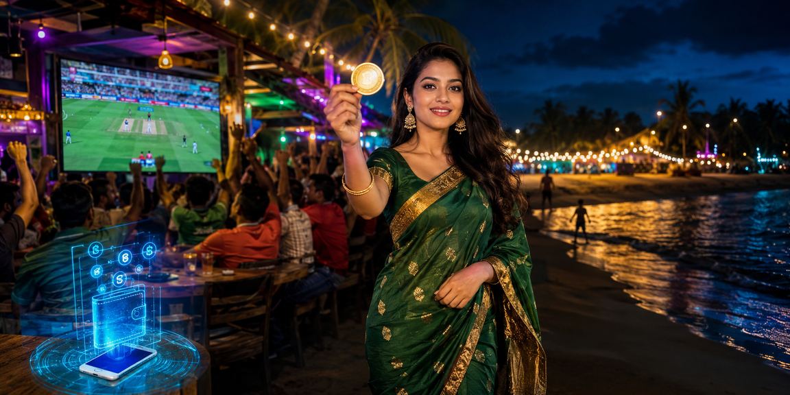সেন্ট মার্টিনে ক্রিকেট ম্যাচের বাজি দৃশ্য